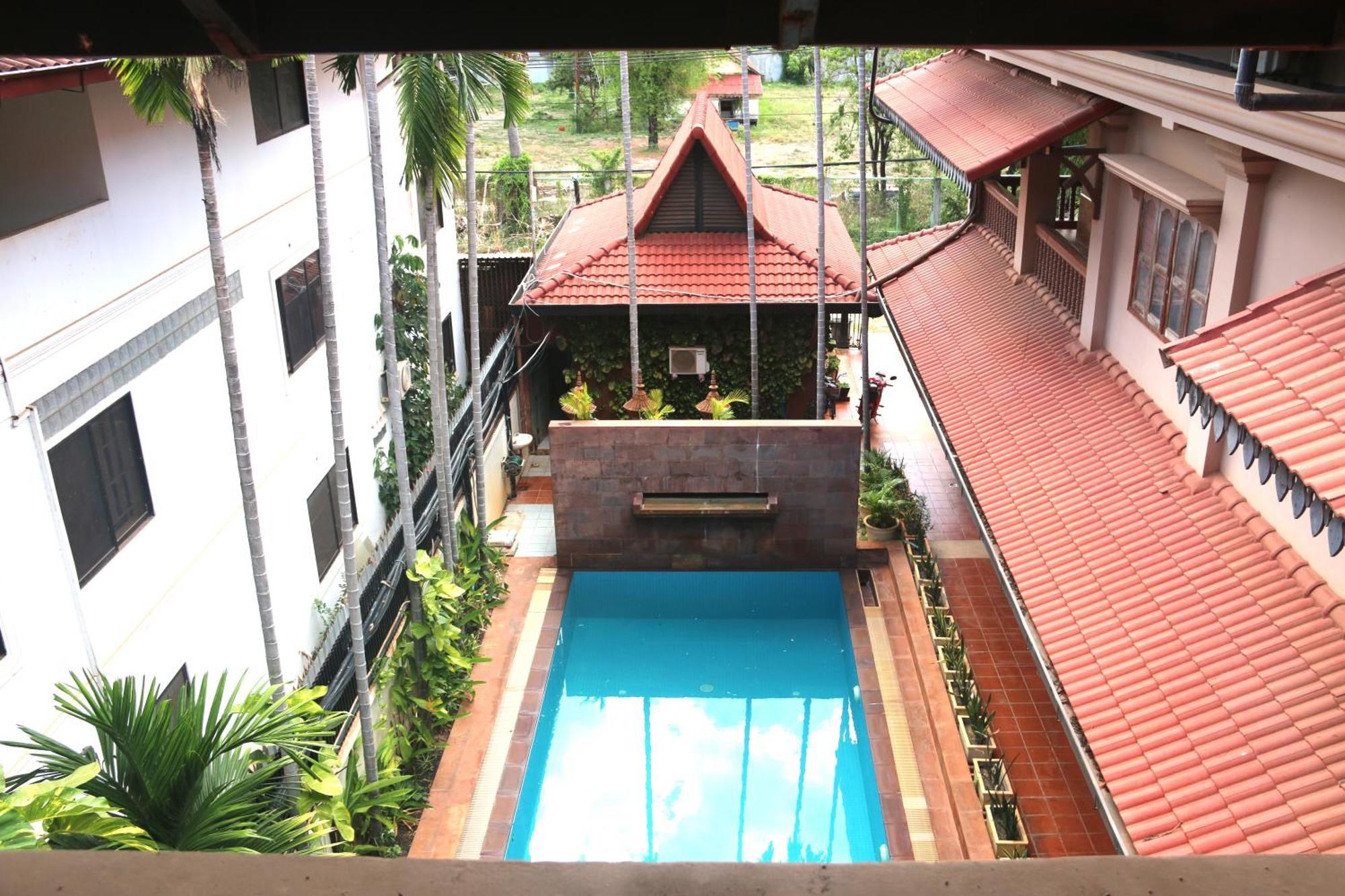 Shining Angkor Apartment Hotel Siem Reap Bagian luar foto